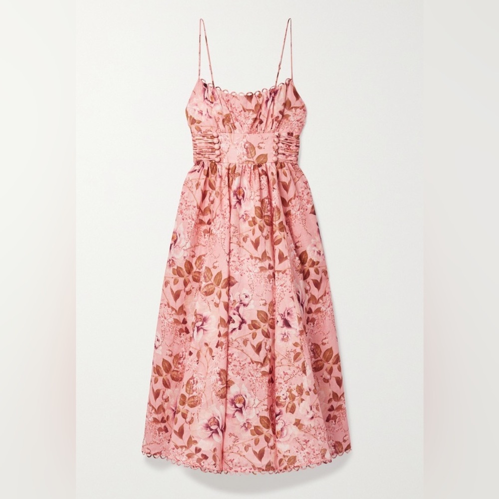 Zimmermann Rosa Dress Linen